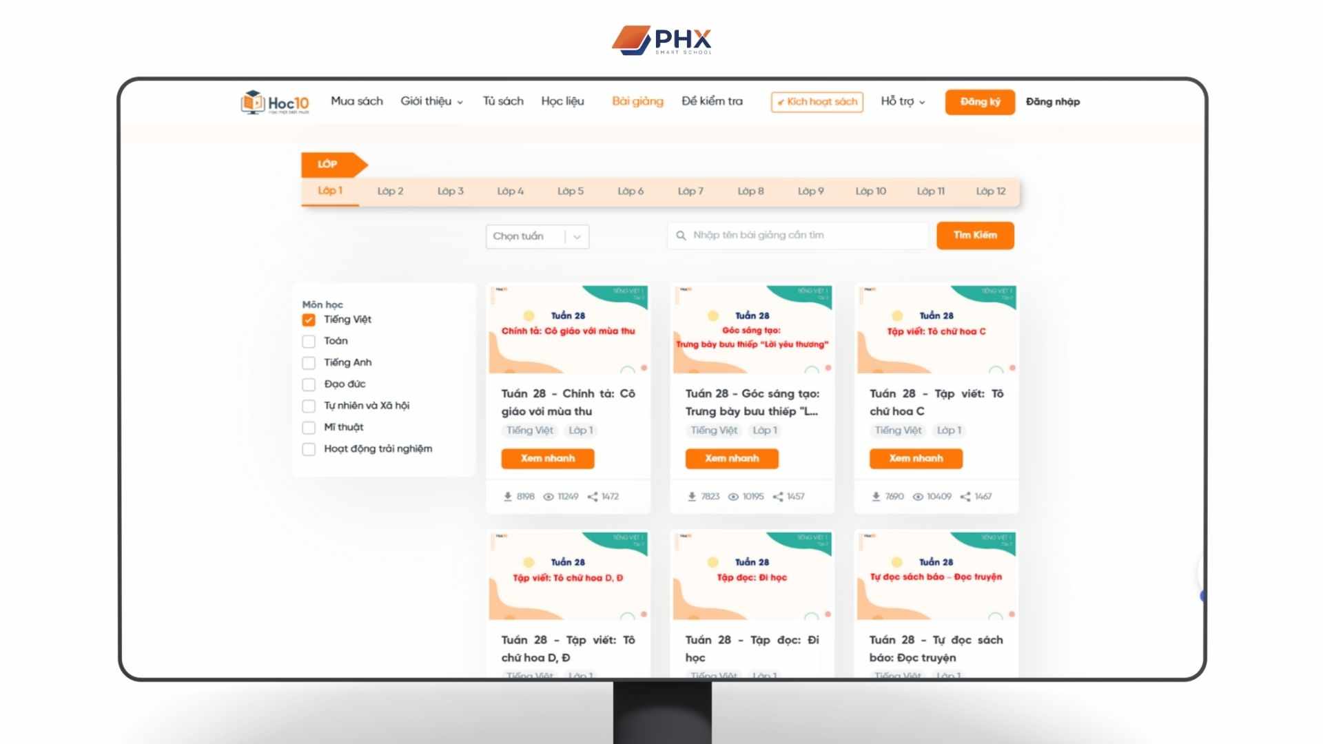 Kho bài giảng điện tử E-Learning