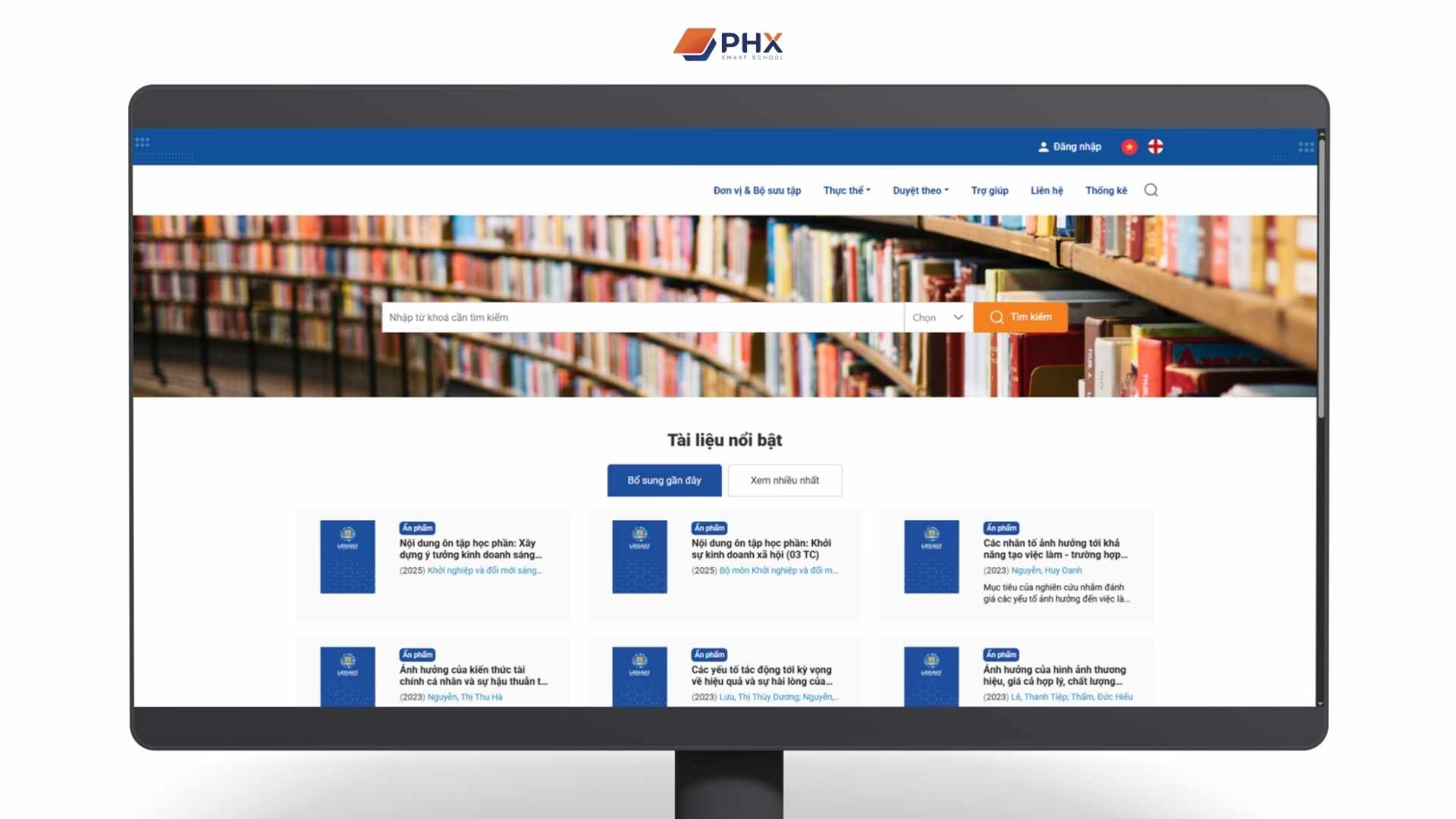 phần mềm thư viện số