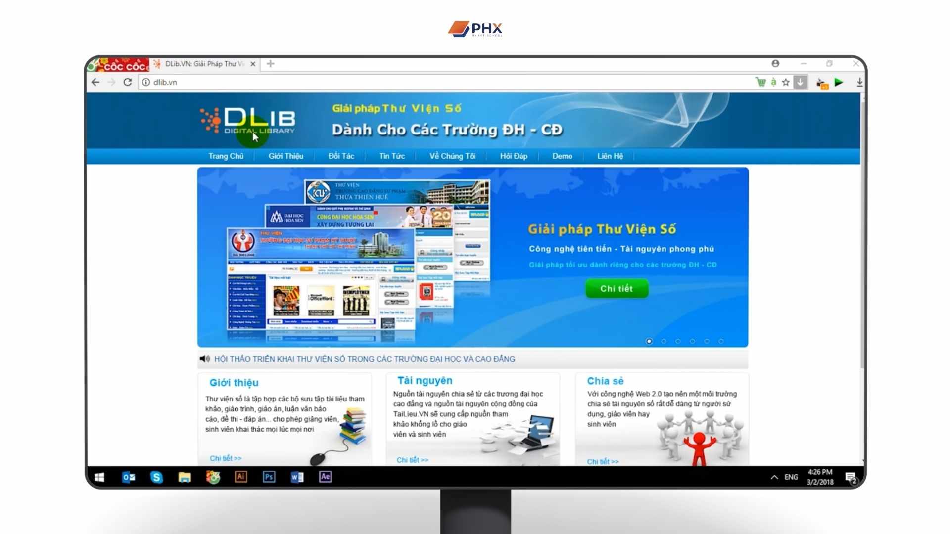 phần mềm thư viện số