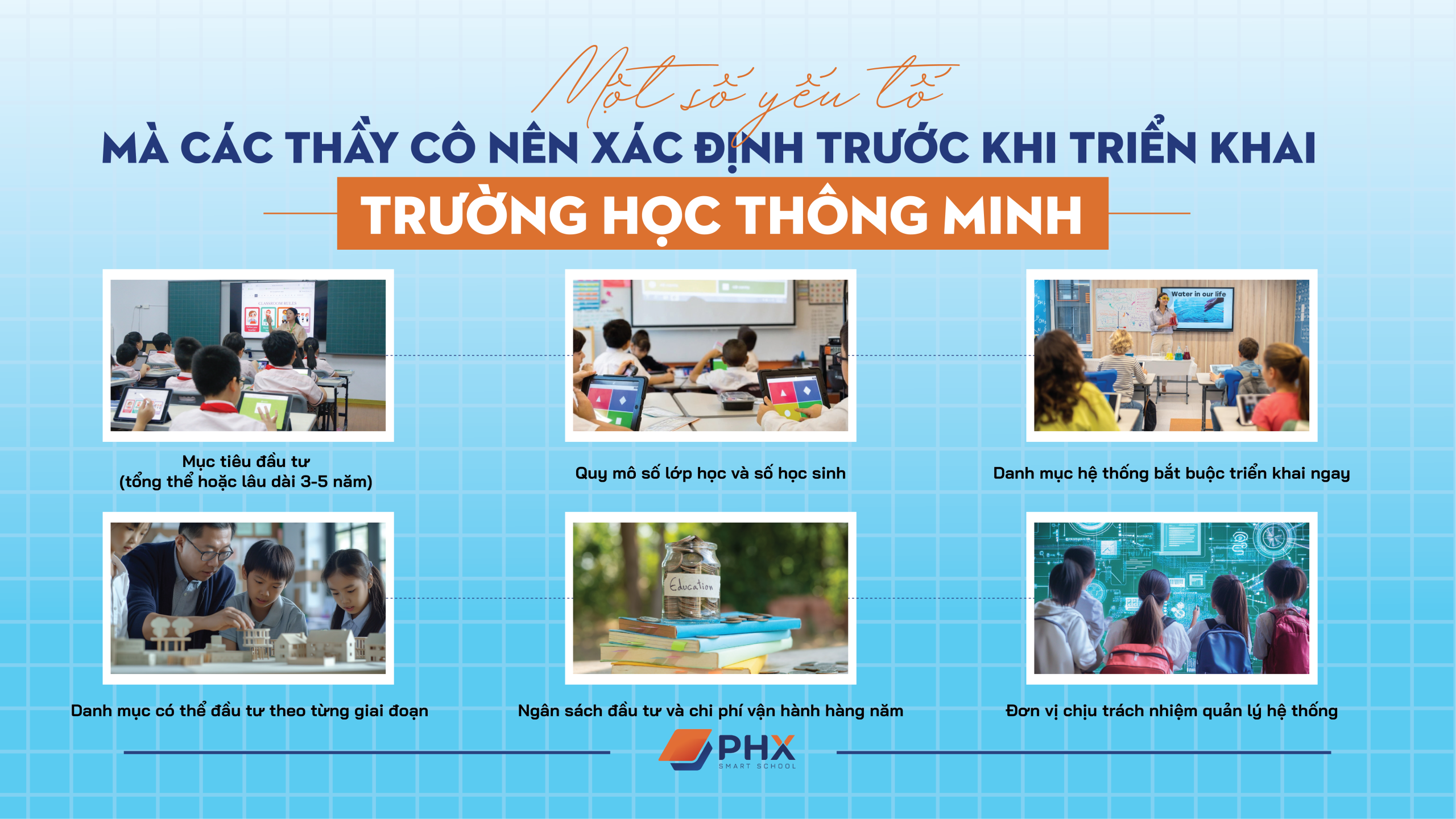 Yêu Cầu Kỹ Thuật Cho Trường Học Thông Minh
